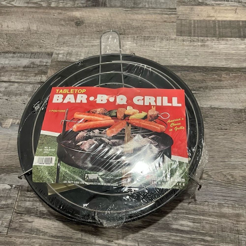 MarshAllan Industries Charcoal Tabletop Bar-B-Q-Grill